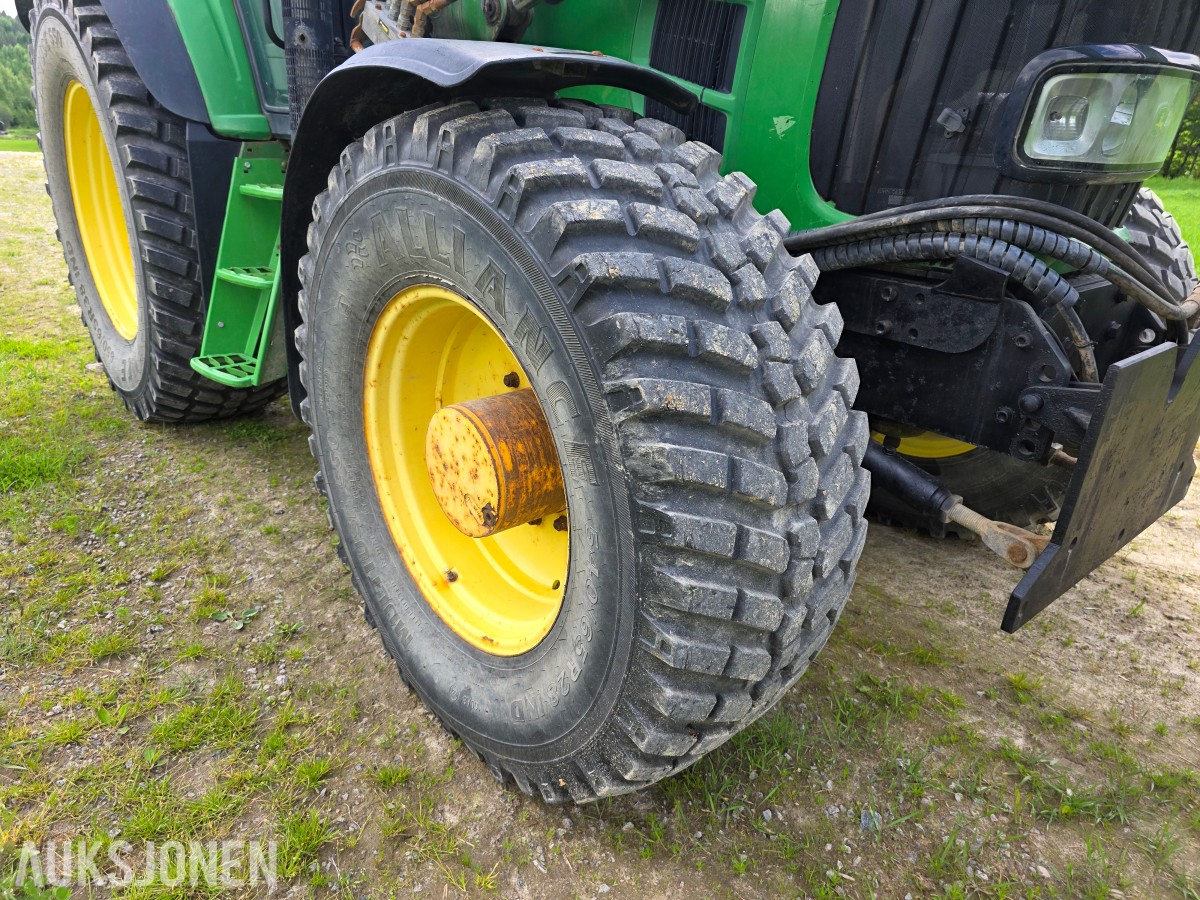 2008 John Deere traktor 6930 Premium med Quick Q75 laster