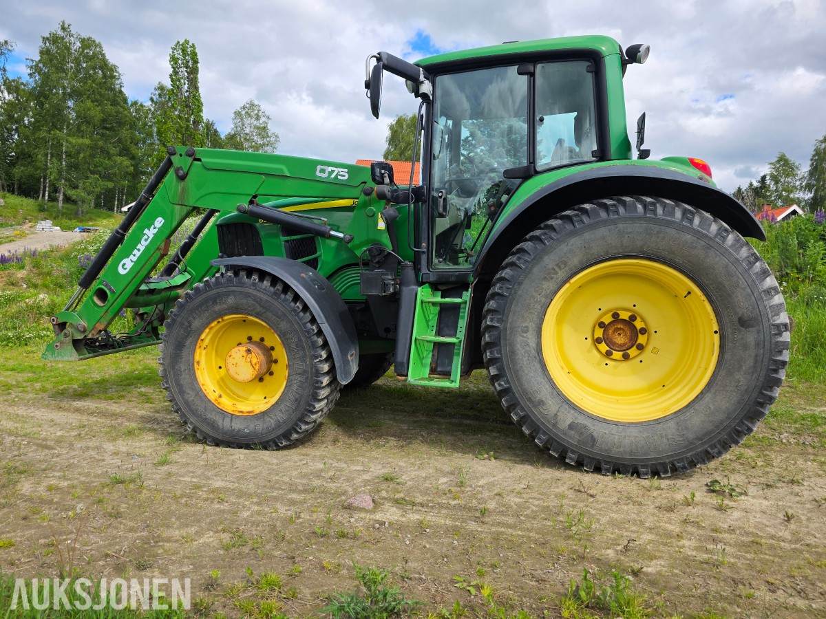 2008 John Deere traktor 6930 Premium med Quick Q75 laster