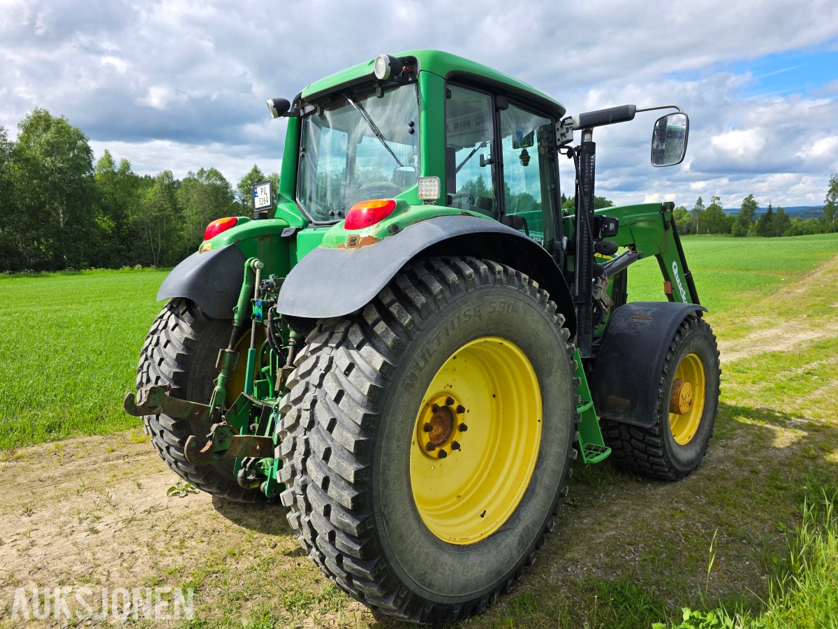 2008 John Deere traktor 6930 Premium med Quick Q75 laster
