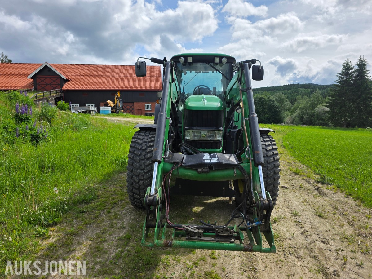 2008 John Deere traktor 6930 Premium med Quick Q75 laster