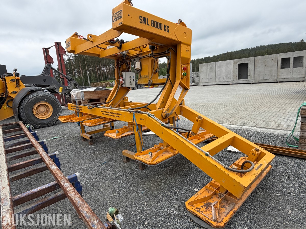 1997 Vacuum Lifting Company Vakuumløfter / 8 tonn løftekapasitet / Sertifisert