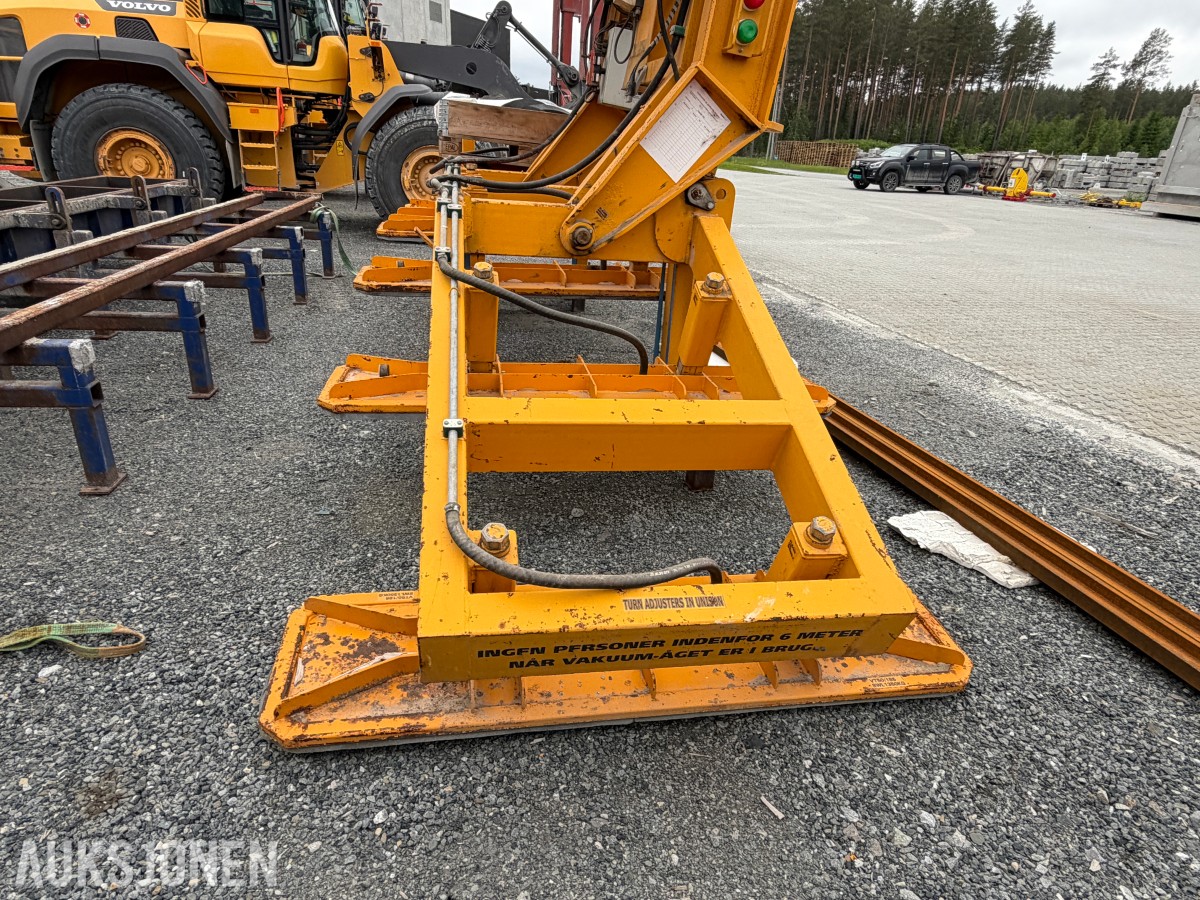 1997 Vacuum Lifting Company Vakuumløfter / 8 tonn løftekapasitet / Sertifisert