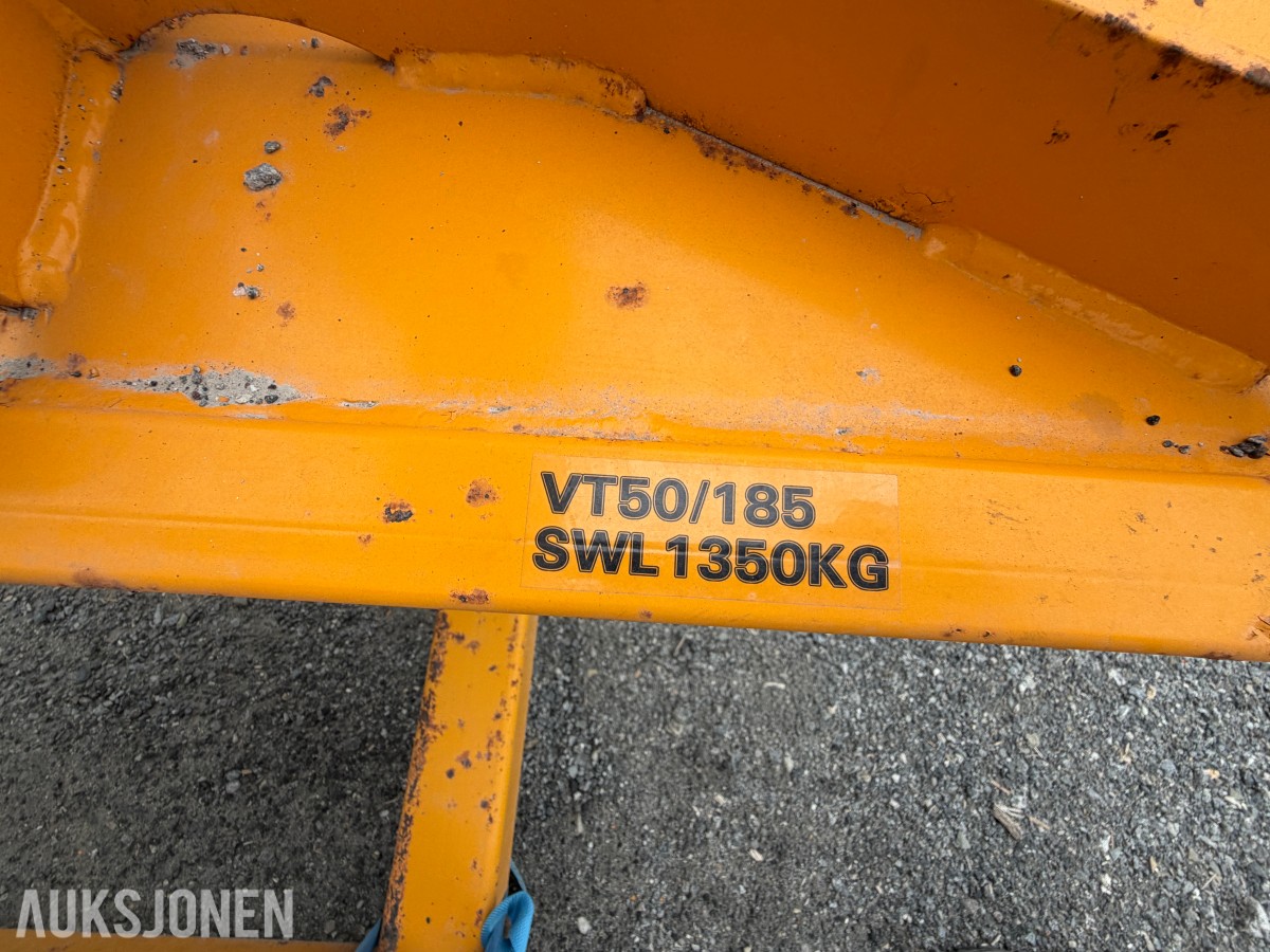 1997 Vacuum Lifting Company Vakuumløfter / 8 tonn løftekapasitet / Sertifisert