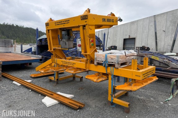 1997 Vacuum Lifting Company Vakuumløfter / 8 tonn løftekapasitet / Sertifisert