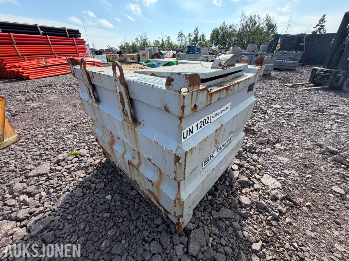 2018 SK TANKEN 1000L Dieseltank