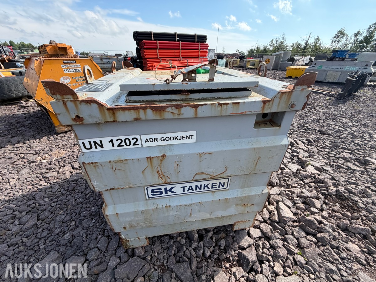 2018 SK TANKEN 1000L Dieseltank