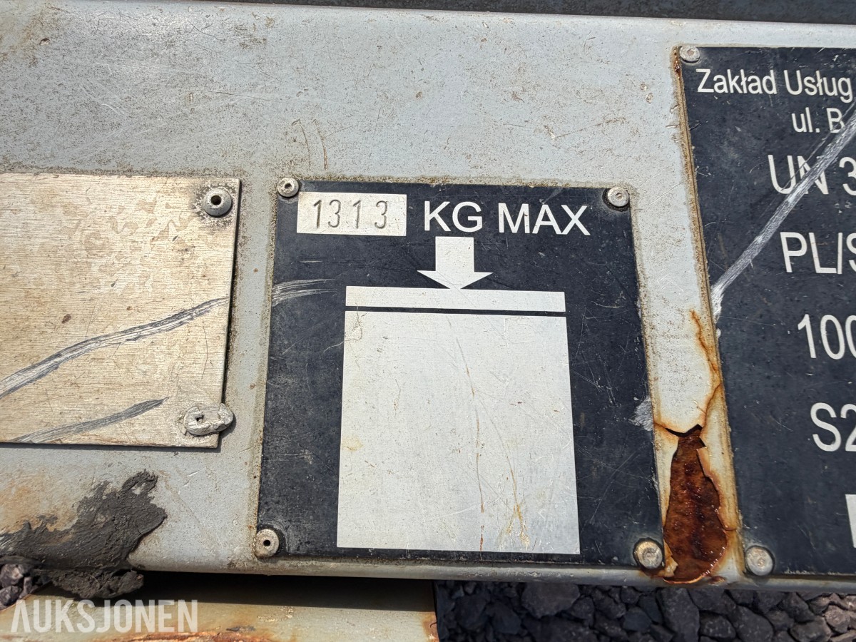2018 SK TANKEN 1000L Dieseltank