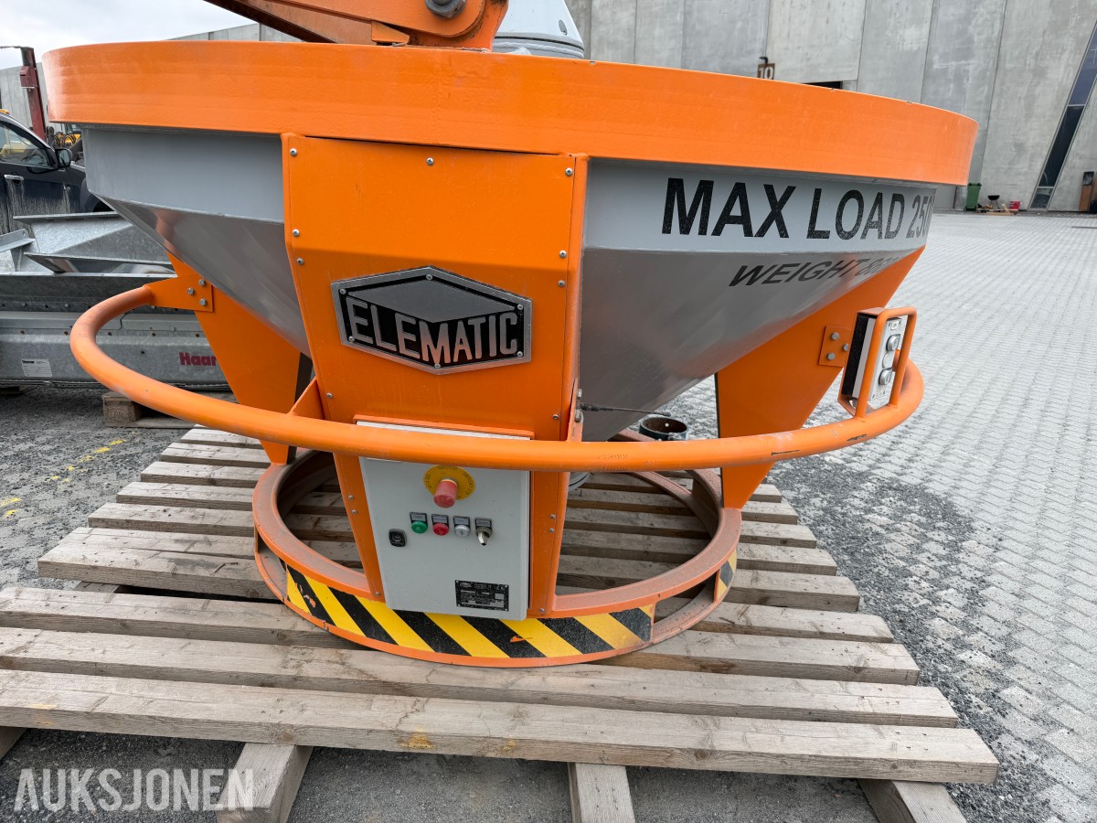 2019 Elematic Betongtobb - Godt vedlikeholdt / Gått innendørs