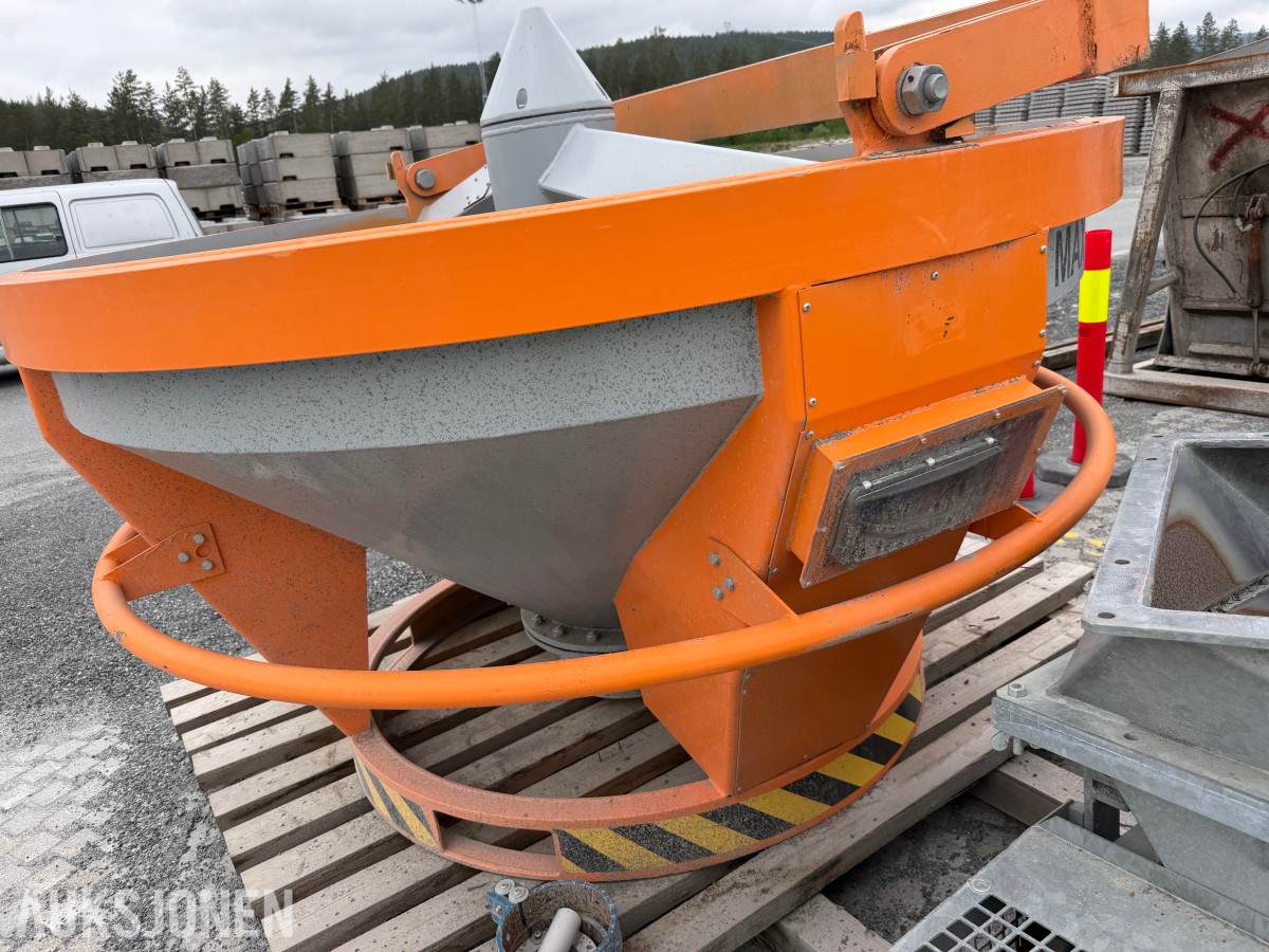 2019 Elematic Betongtobb - Godt vedlikeholdt / Gått innendørs