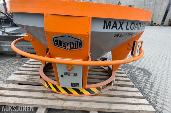 2019 Elematic Betongtobb - Godt vedlikeholdt / Gått innendørs