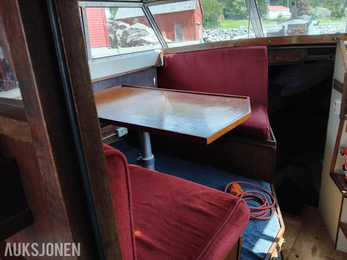 1980 Kragerø 26 fot med 62 Hk BMC dieselmotor
