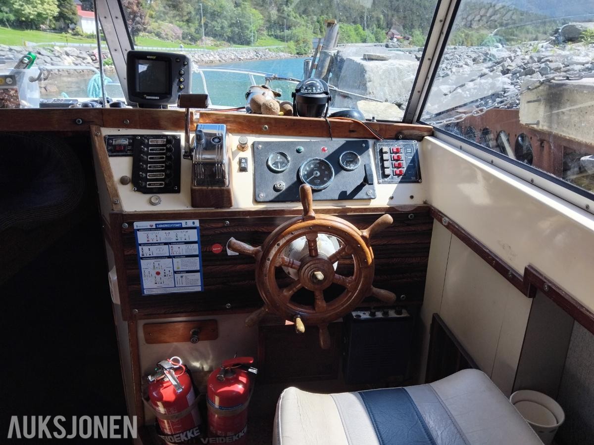 1980 Kragerø 26 fot med 62 Hk BMC dieselmotor