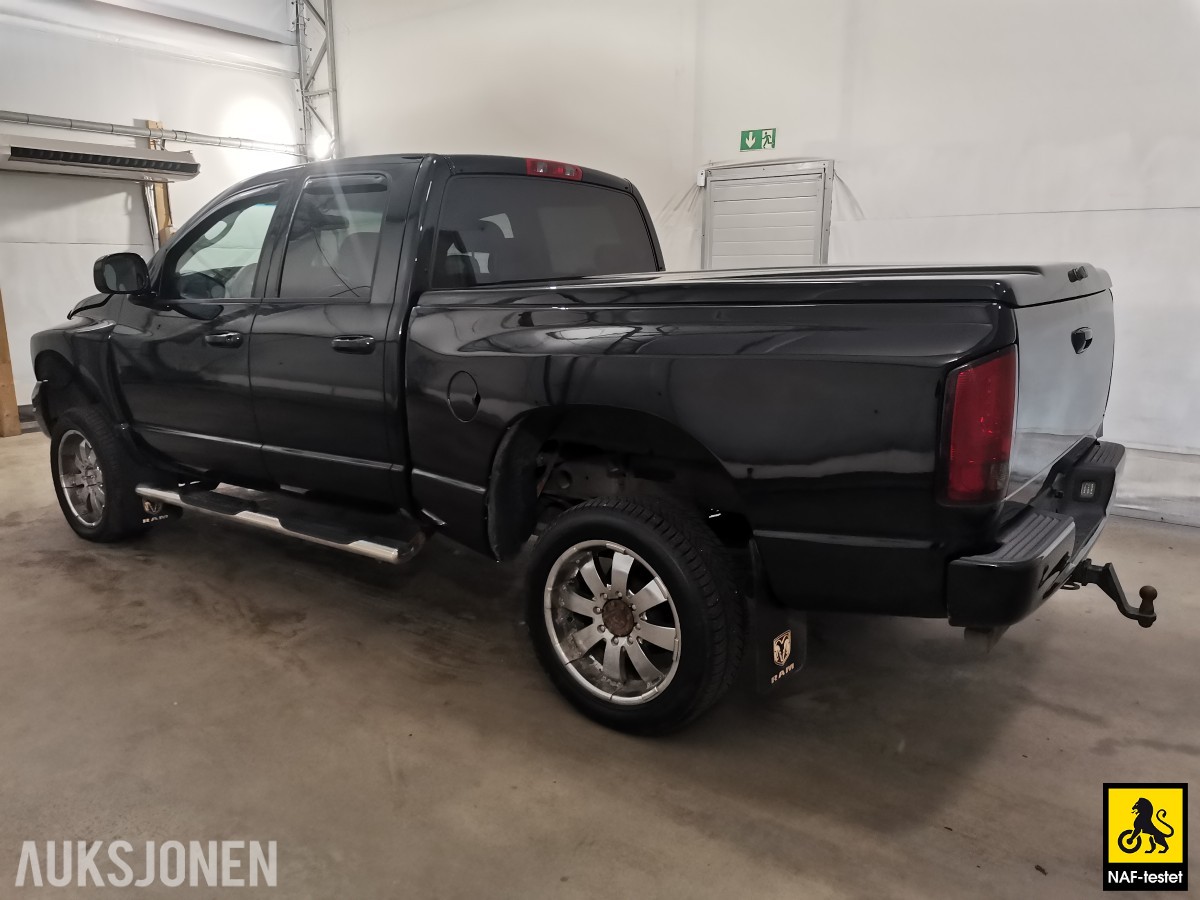 2004 Dodge RAM 5.9L 309HK CUMMINS 4WD HENGERFESTE KAMERA SKINN