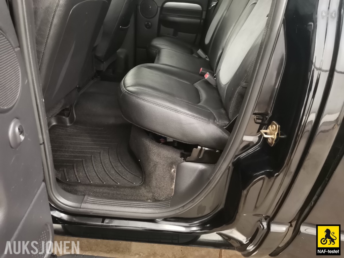 2004 Dodge RAM 5.9L 309HK CUMMINS 4WD HENGERFESTE KAMERA SKINN