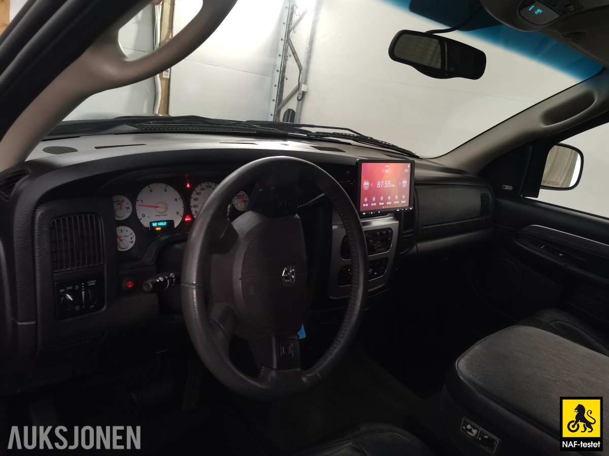 2004 Dodge RAM 5.9L 309HK CUMMINS 4WD HENGERFESTE KAMERA SKINN