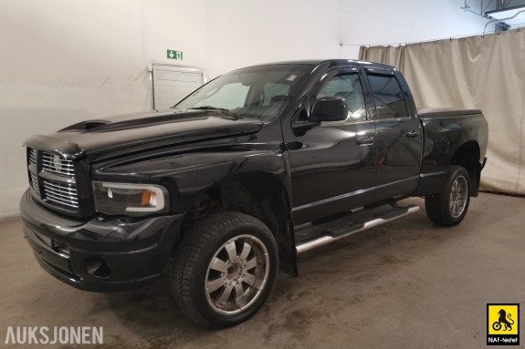2004 Dodge RAM 5.9L 309HK CUMMINS 4WD HENGERFESTE KAMERA SKINN