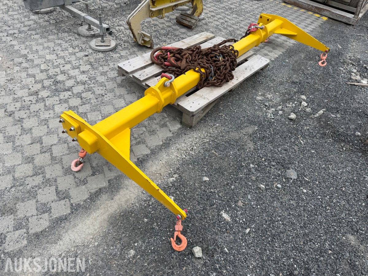 2018 Tractel Løfteåk / Spreader beam / Serifisert / 4 tonn løftekapasitet