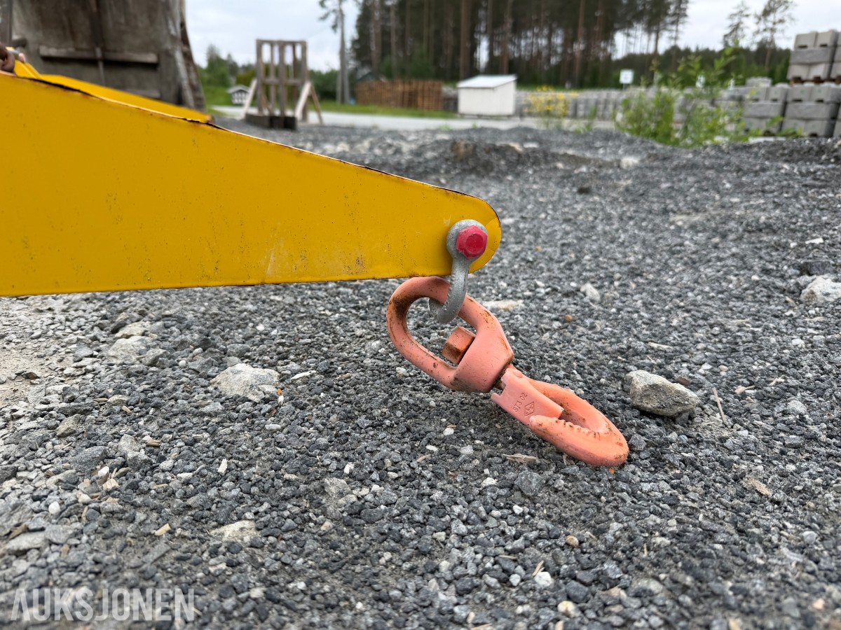 2018 Tractel Løfteåk / Spreader beam / Serifisert / 4 tonn løftekapasitet