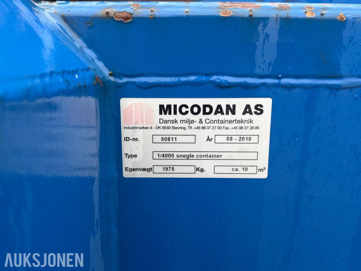2010 Micodan Sneglecontainer