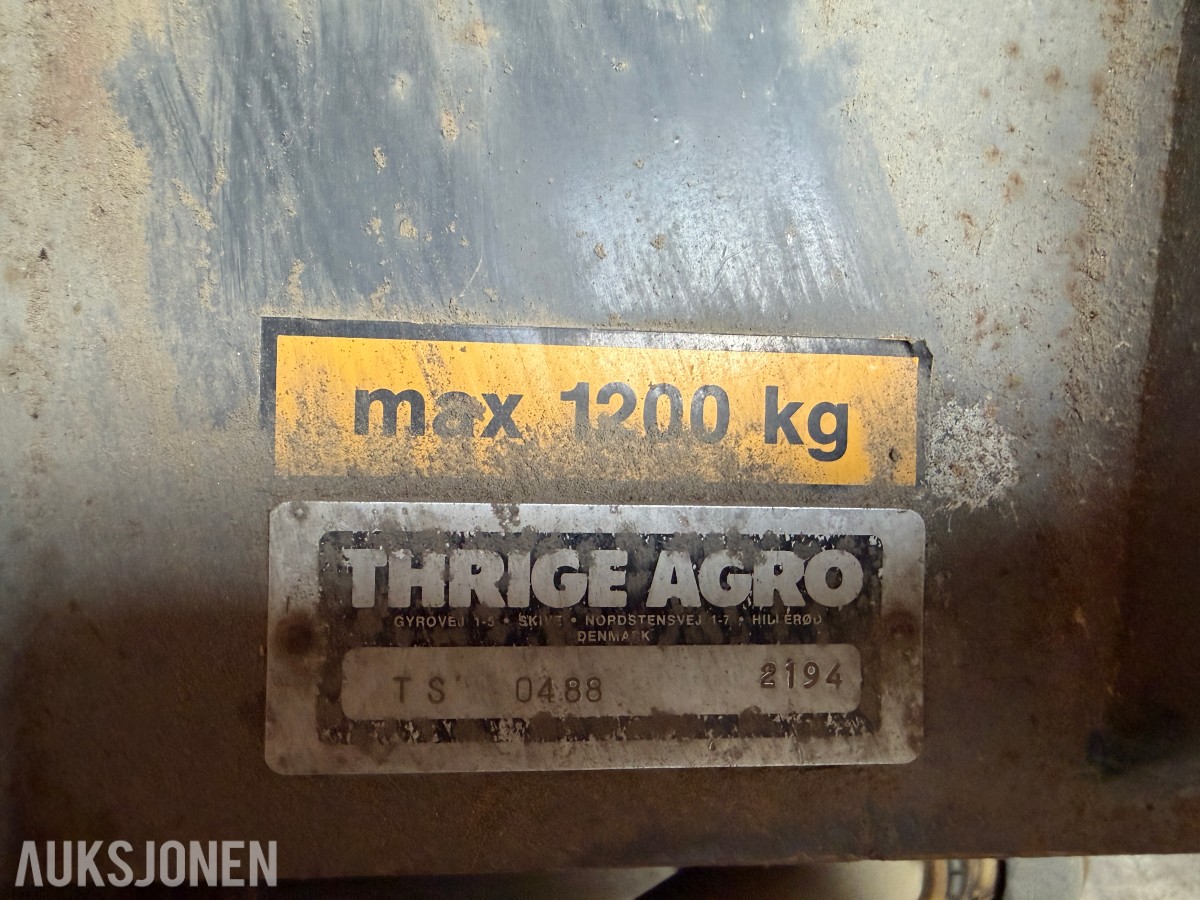 Nordsten Turbo-matic gjødselspreder / skivespreder