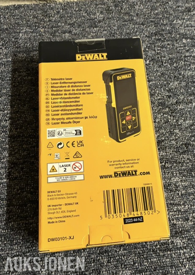 DeWalt Lasermåler 100M DW03101 *Ingen minstepris*