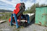 2004 GMM krokflak med HMF 1683 K4 Kran - Fjernstyring