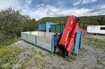 2004 GMM krokflak med HMF 1683 K4 Kran - Fjernstyring