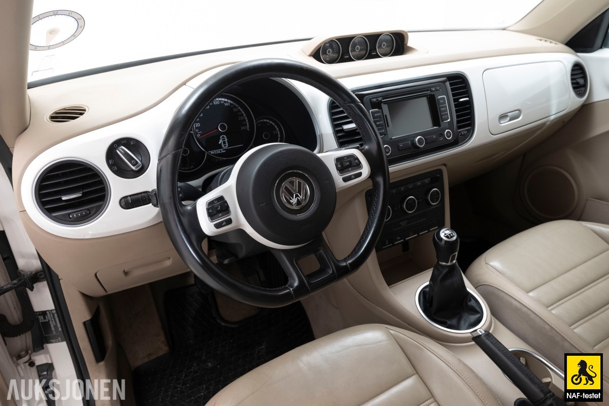2014 Volkswagen BEETLE 1.2 105 HK SKINN SPORTSSETER NAVI DAB ISOFIX