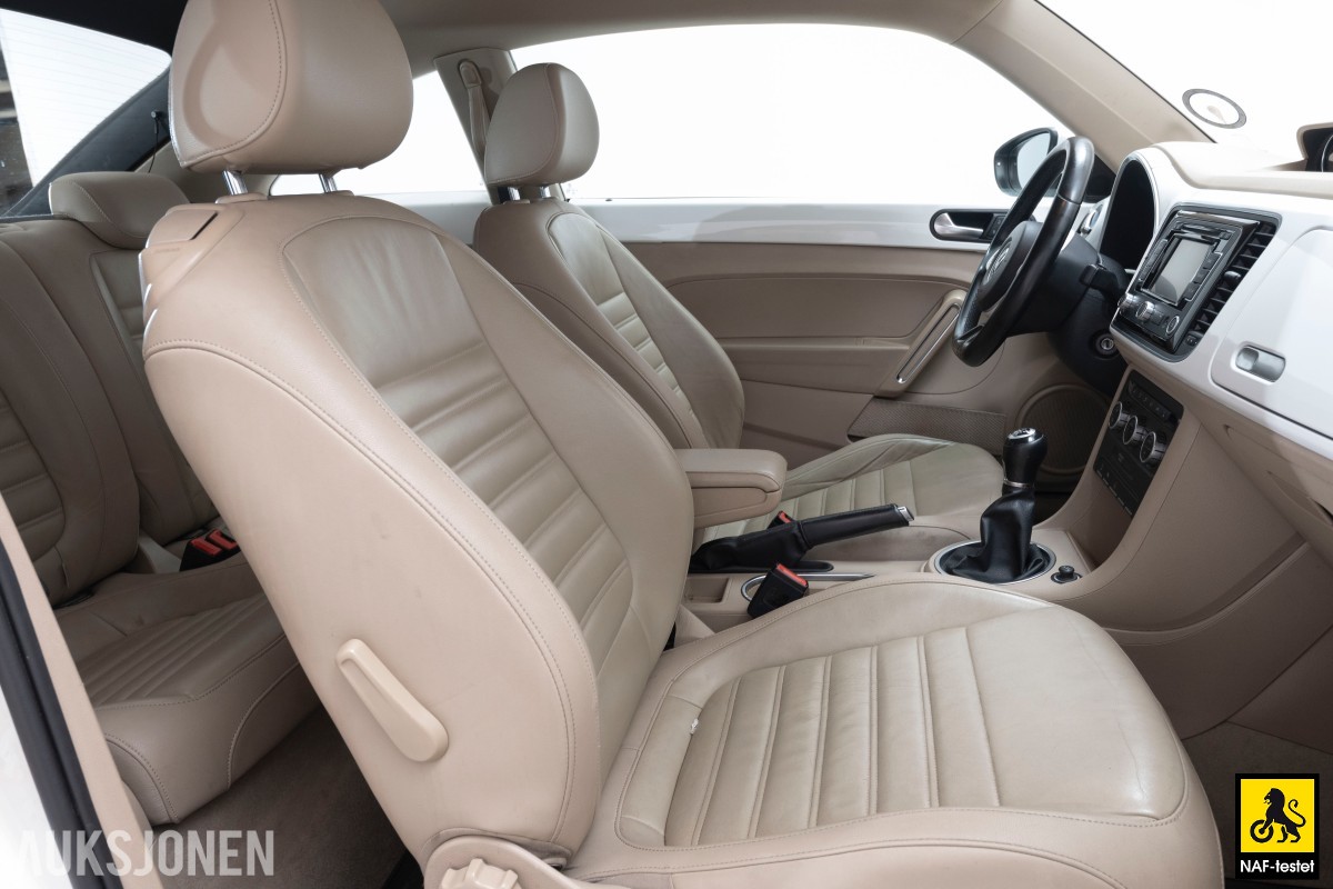 2014 Volkswagen BEETLE 1.2 105 HK SKINN SPORTSSETER NAVI DAB ISOFIX