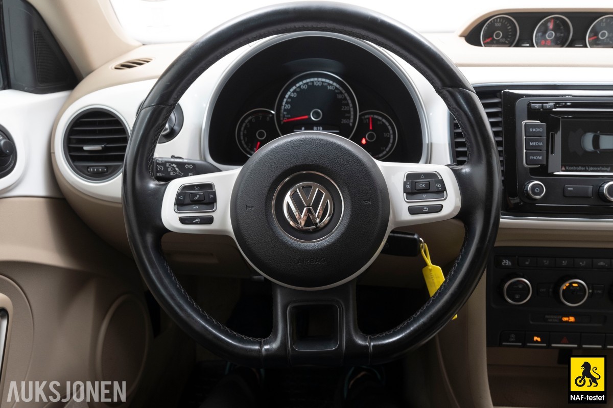 2014 Volkswagen BEETLE 1.2 105 HK SKINN SPORTSSETER NAVI DAB ISOFIX