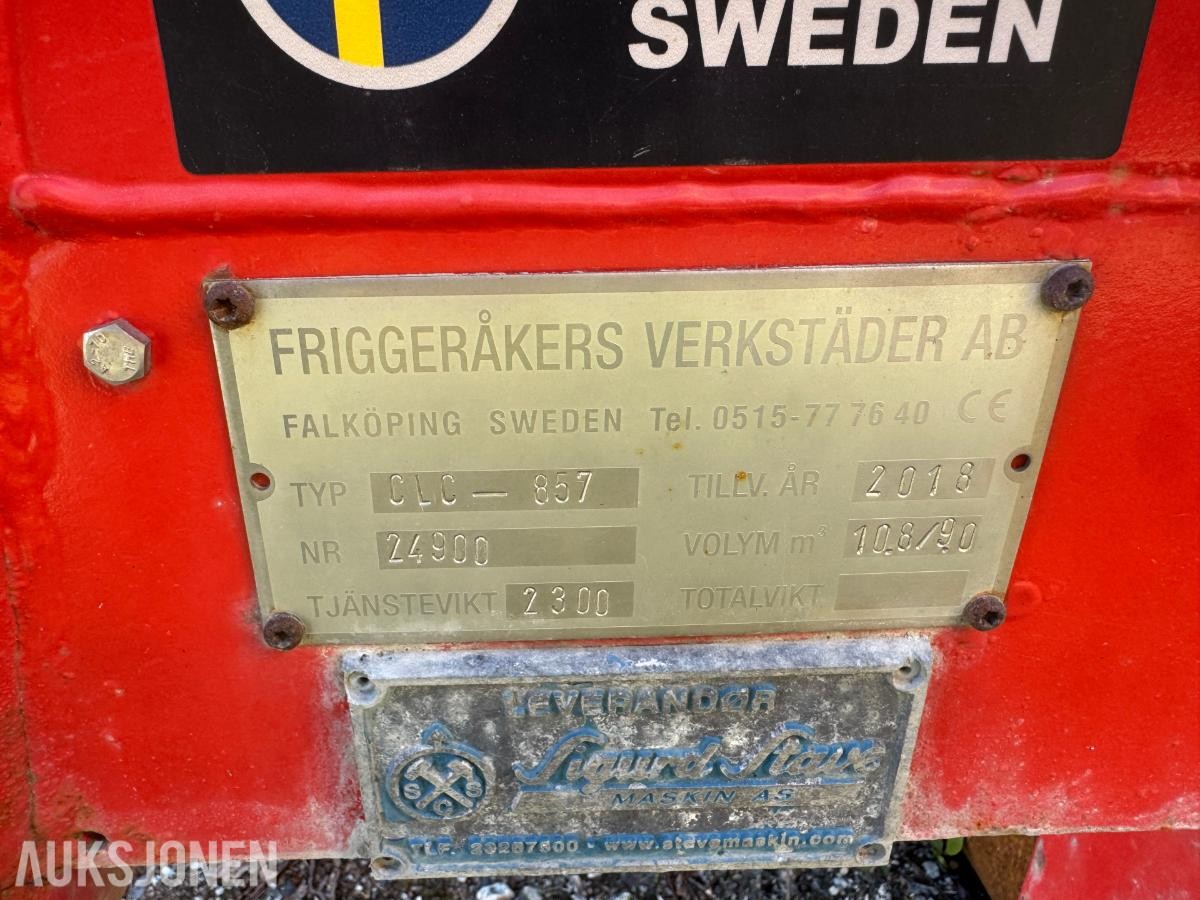 2018 Falköping CLC - 857 kombispreder på krokramme
