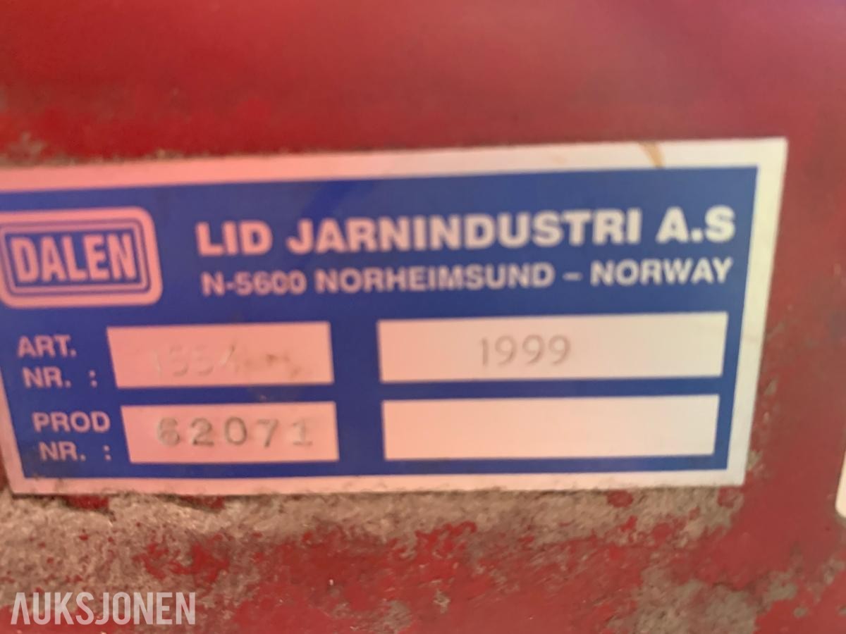 1999 Vedkløyver med elektrisk motor - Dalen