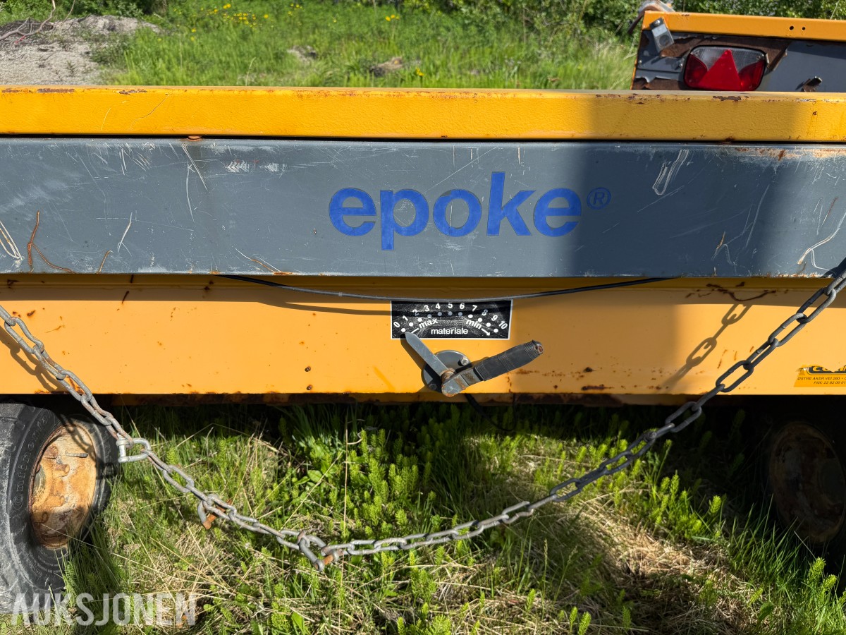 2007 EPOKE TKB 12-280 SANDSTRØER 1,2 M³ – REPARASJONSOBJEKT