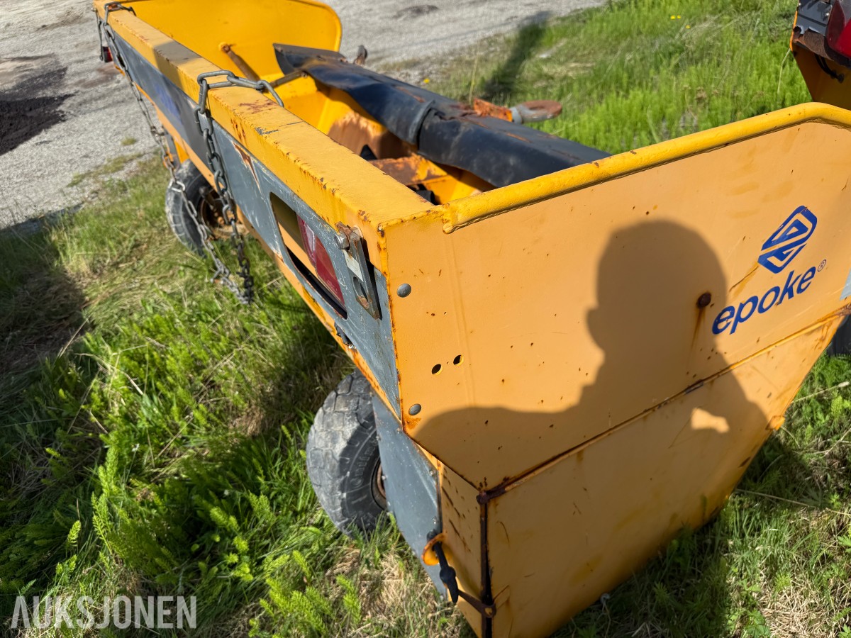 2007 EPOKE TKB 12-280 SANDSTRØER 1,2 M³ – REPARASJONSOBJEKT