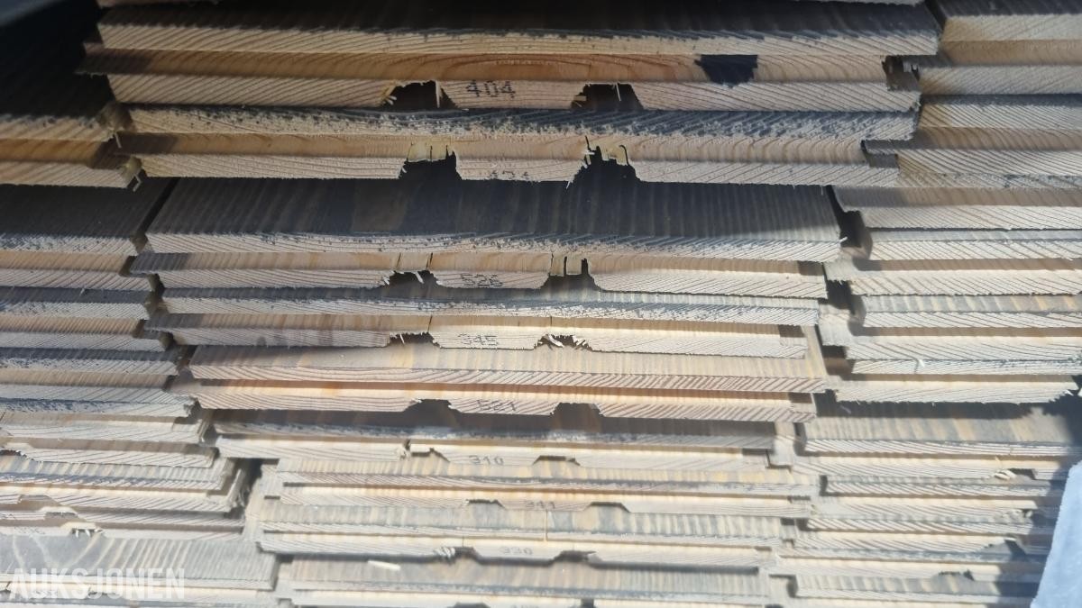 Furu Herregårdspanel 20x193 mm beiset