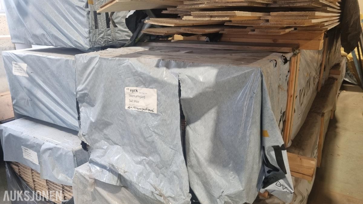 Furu Herregårdspanel 20x193 mm beiset