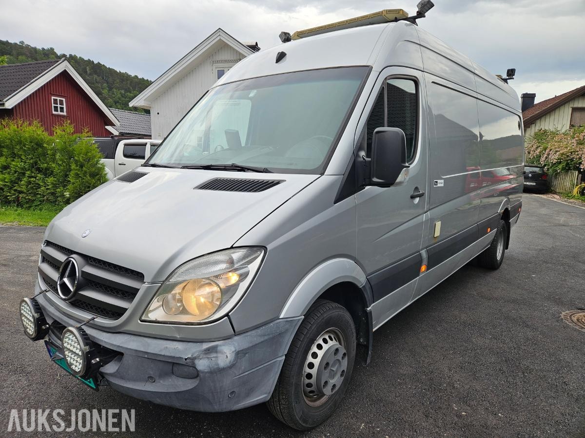 2011 Mercedes-Benz Sprinter, Automatisk, Skinninteriør, S+V dekk