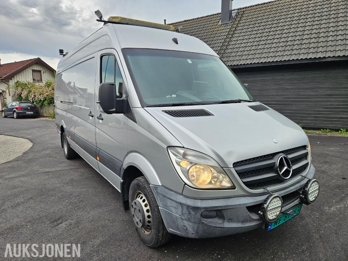 2011 Mercedes-Benz Sprinter, Automatisk, Skinninteriør, S+V dekk