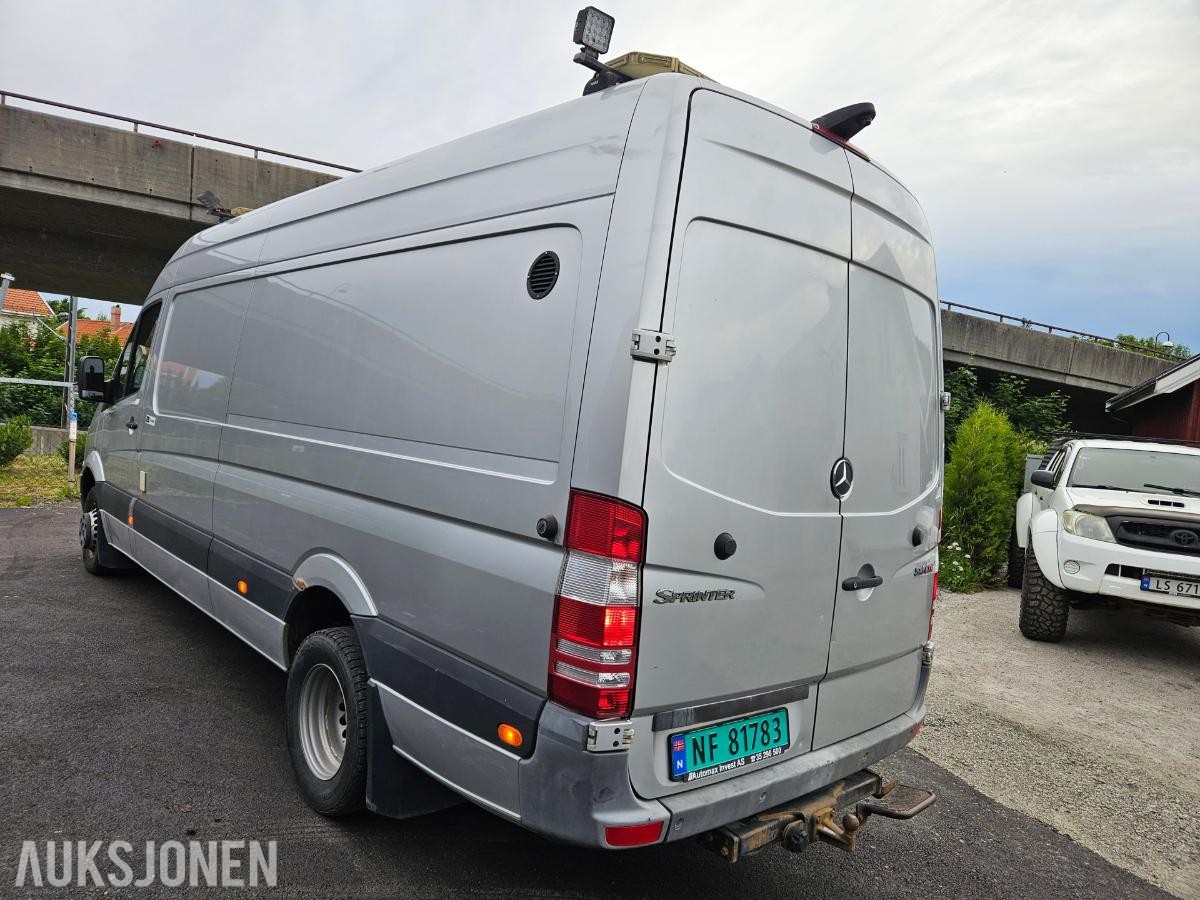 2011 Mercedes-Benz Sprinter, Automatisk, Skinninteriør, S+V dekk