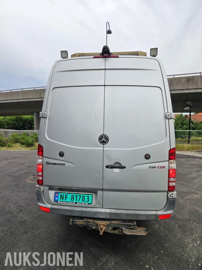 2011 Mercedes-Benz Sprinter, Automatisk, Skinninteriør, S+V dekk