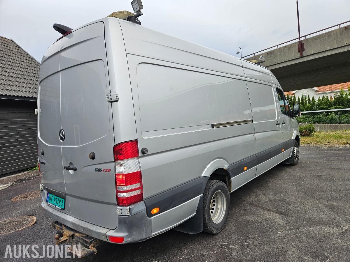 2011 Mercedes-Benz Sprinter, Automatisk, Skinninteriør, S+V dekk