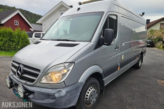 2011 Mercedes-Benz Sprinter, Automatisk, Skinninteriør, S+V dekk