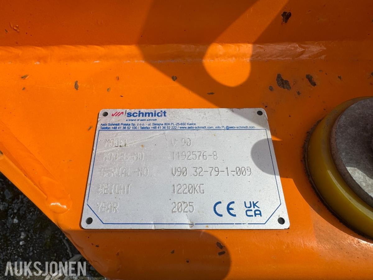 2025 Aebi Schmidt V90 - Hydraulisk V-plog