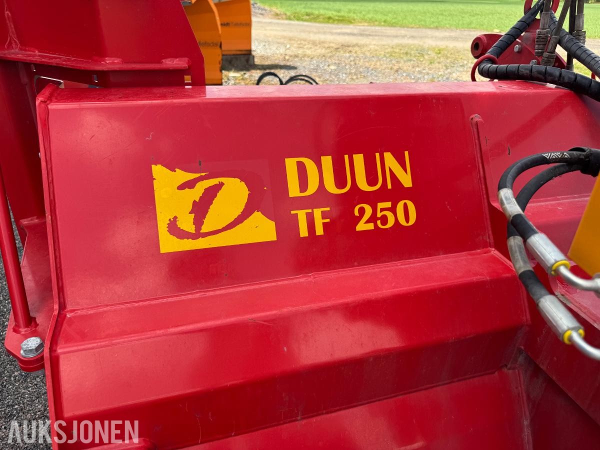 2026 Duun TFP250 - 2-trinns snøfres, Hardox, Strenx, bak- og frontmontering