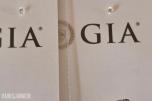 ET PAR: 0,62ct totalt. Naturlige Diamanter/GIA D/VVS1/Triple Excellent.