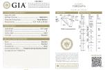 ET PAR: 0,62ct totalt. Naturlige Diamanter/GIA D/VVS1/Triple Excellent.