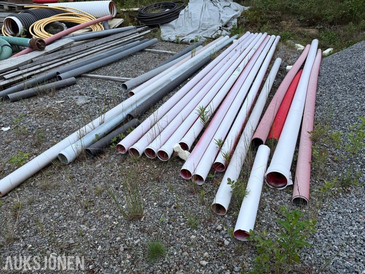 1 parti med 110mm Vvs 6m rør