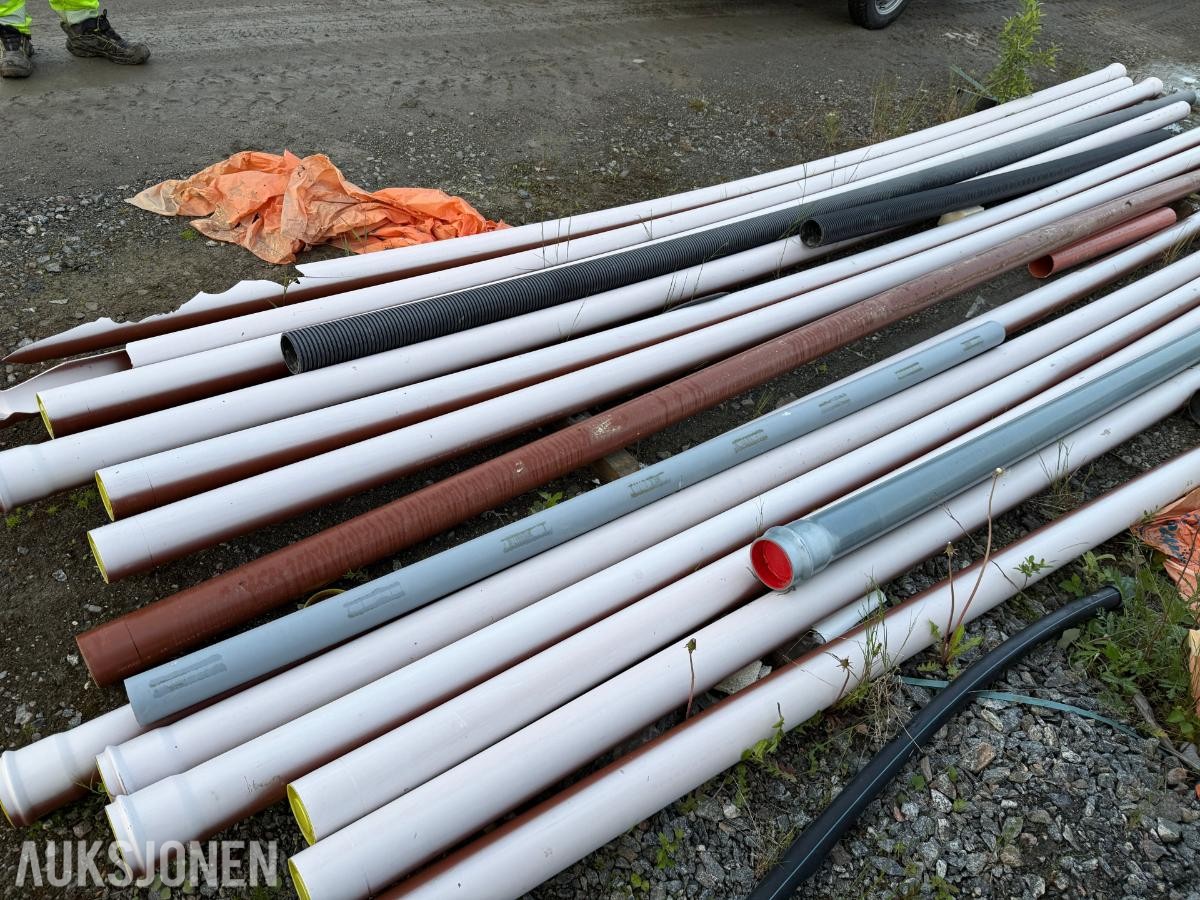 1 parti med 110mm Vvs 6m rør