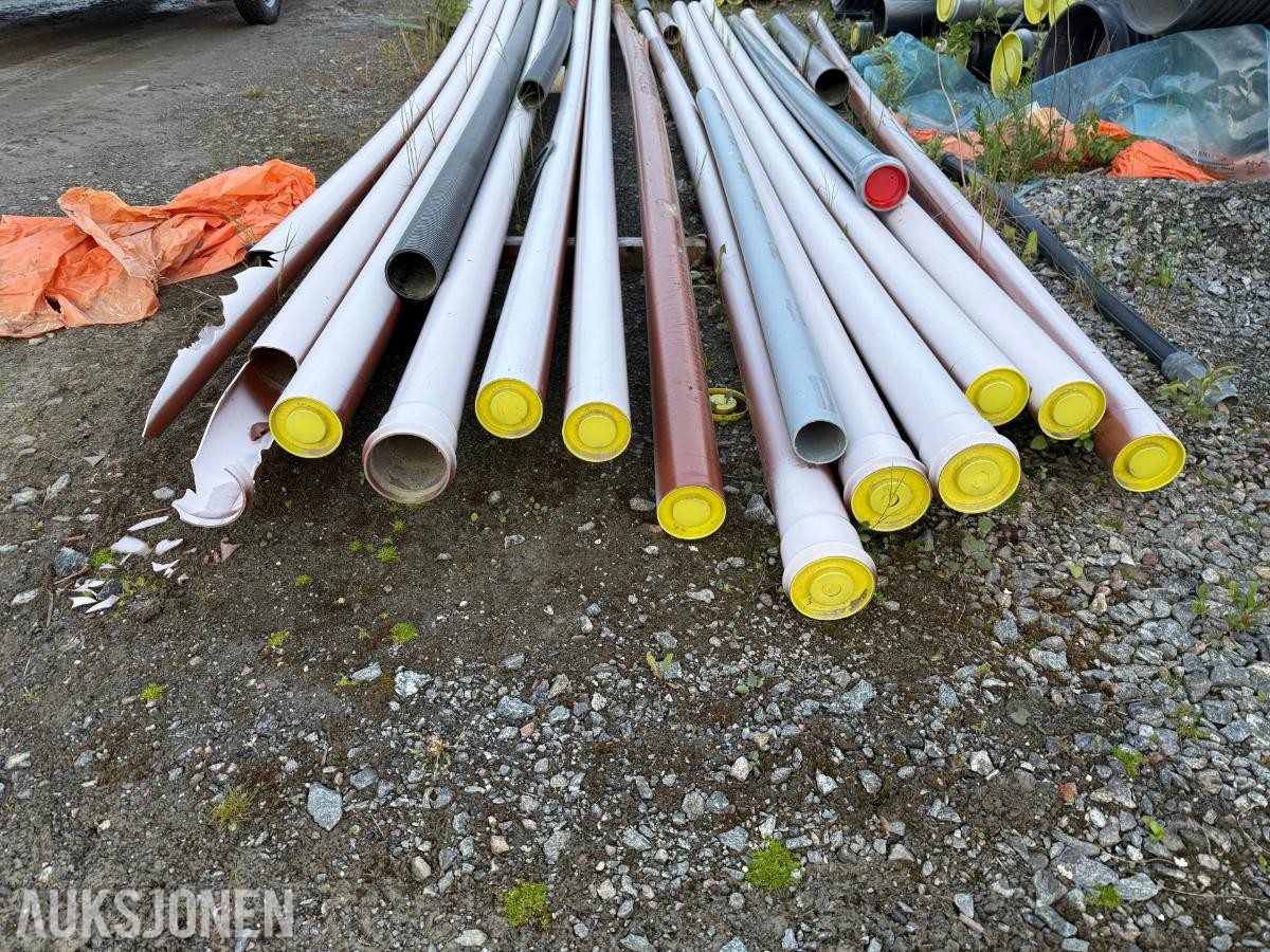 1 parti med 110mm Vvs 6m rør