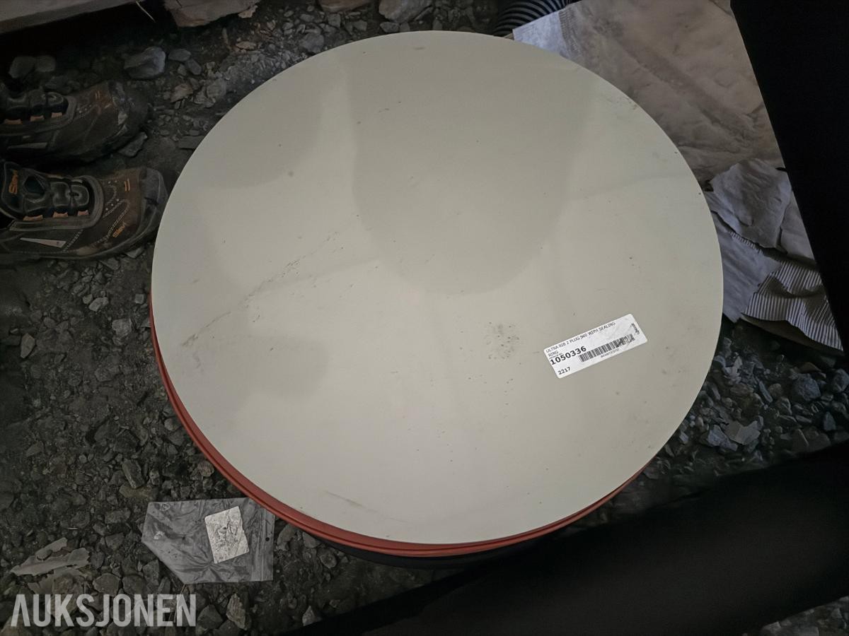 T-Rør-kan brukes liggende og stående 600mm Medfølger dvs lokk
